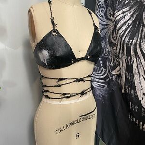 darker wavs dolls kill barb wire rave top